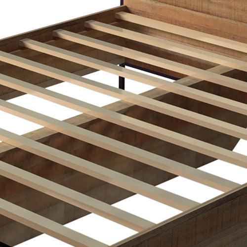 Mascot Bedframe Queen Size Oak - John Cootes