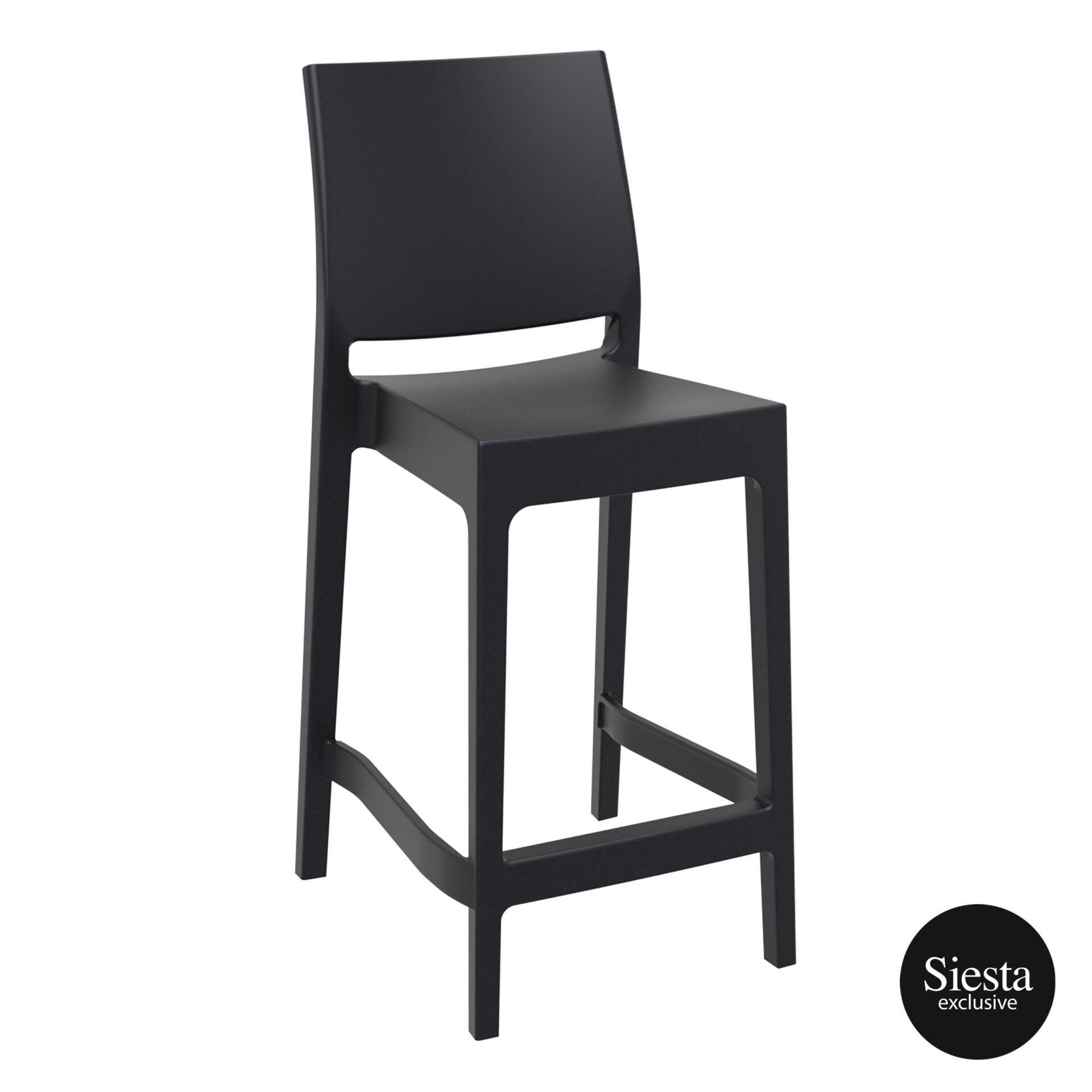 Maya Barstool 65 - Black - John Cootes