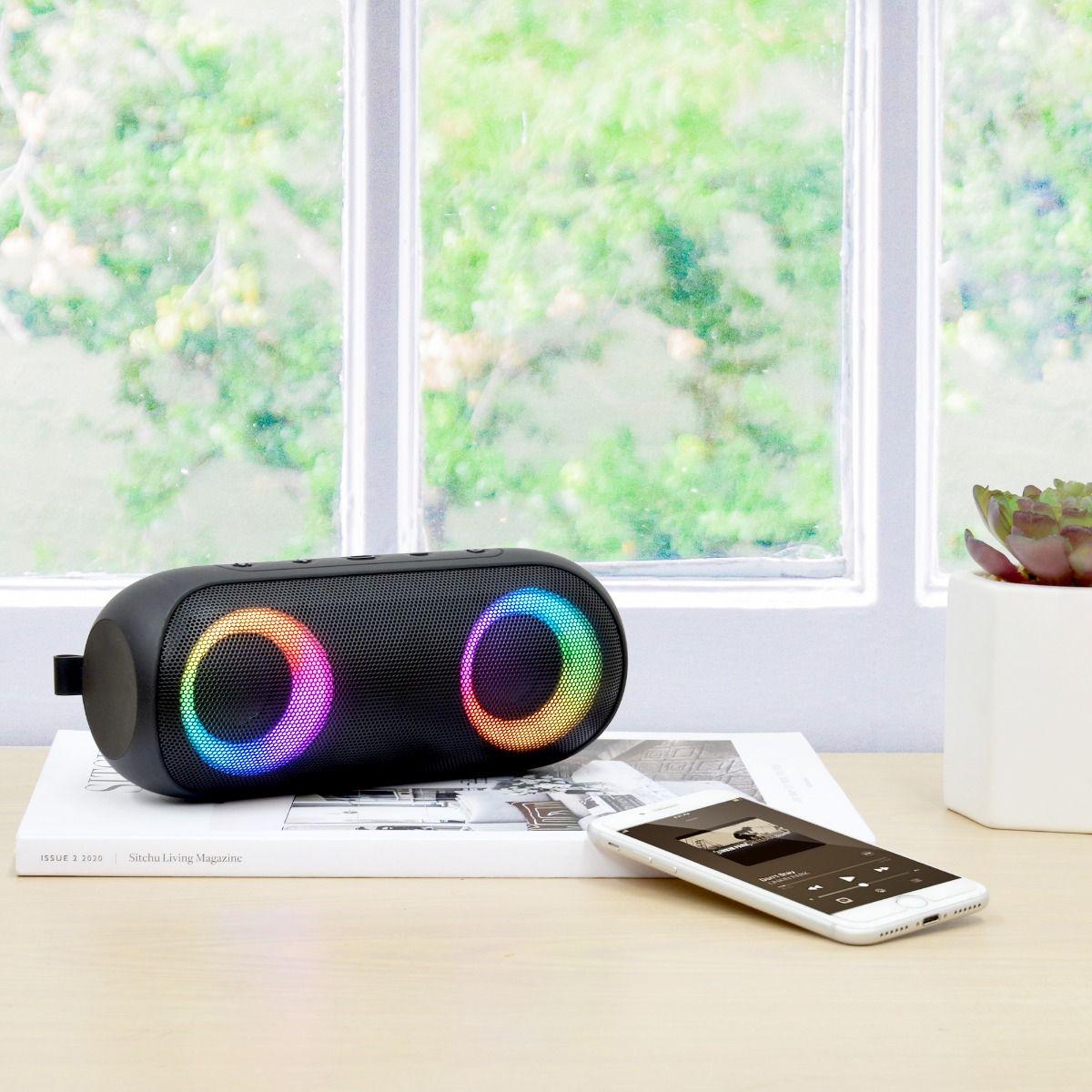 mbeat Bump B2 IPX6 Portable RGB Bluetooth Party Speaker - John Cootes