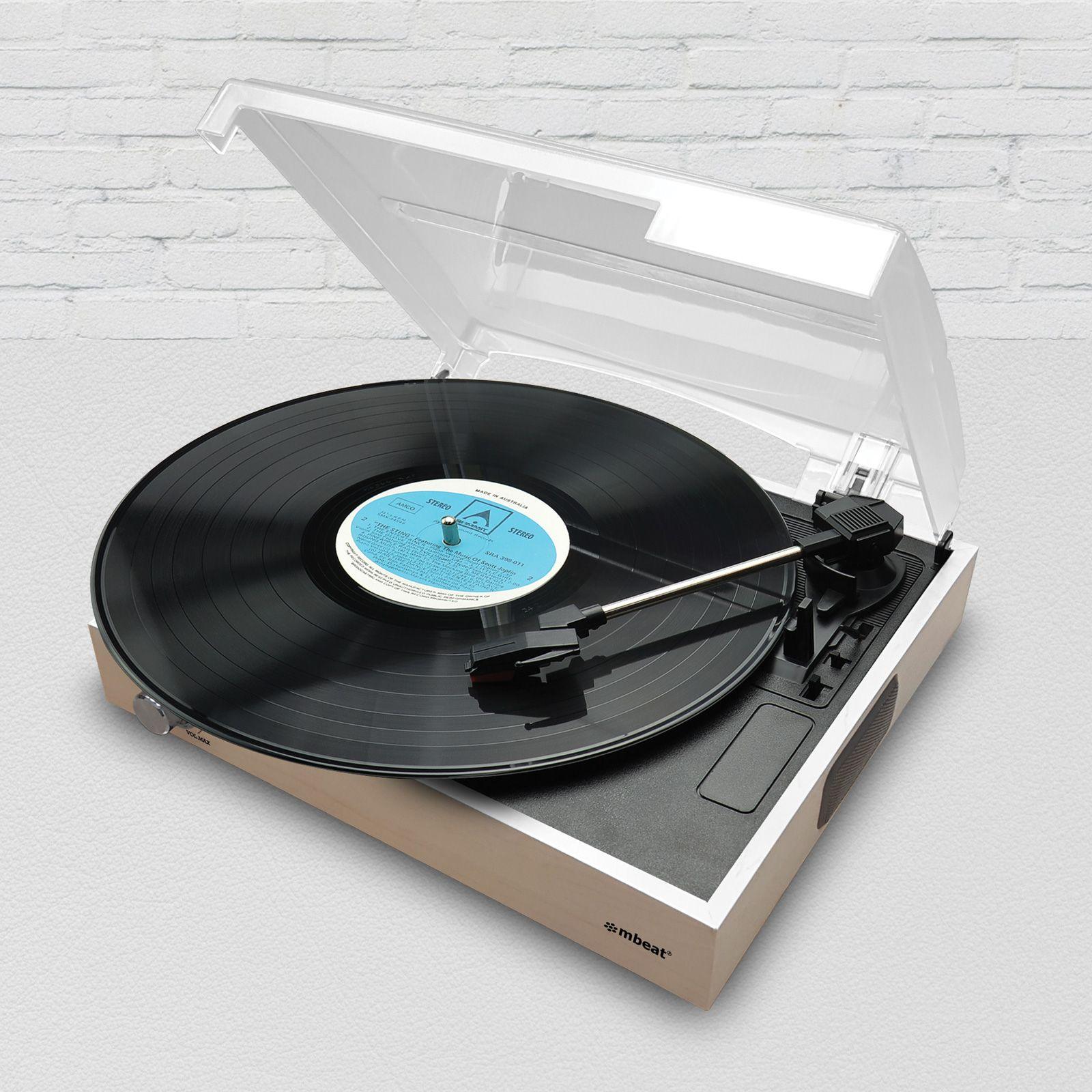mbeat Slim Wooden Style USB Turntable - John Cootes