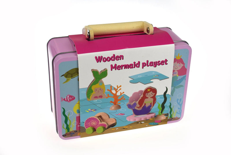 MERMAID PLAYSET IN TIN CASE - John Cootes