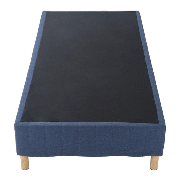Metal Bed Frame Mattress Foundation Blue &#8211; Double - John Cootes