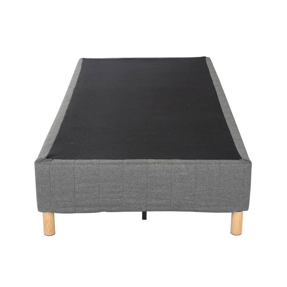 Metal Bedframe Mattress Foundation (Dark Grey) &#8211; Double - John Cootes