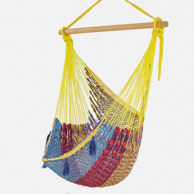 Mexican Hammock Swing Chair in Confeti - John Cootes