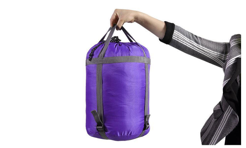 Micro Compact Design Thermal Sleeping Bag Purple - John Cootes