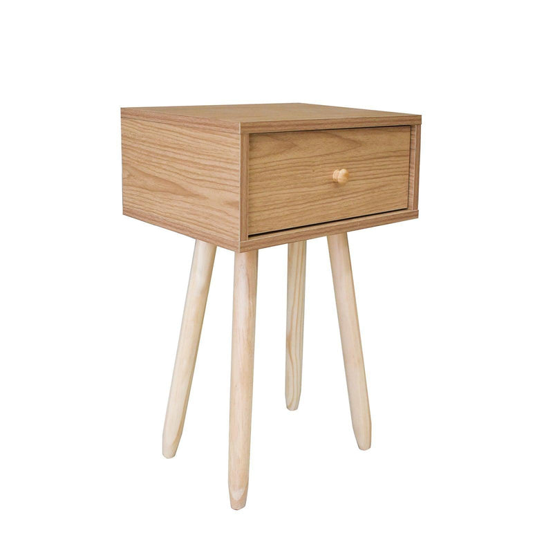 Milano Decor Bedside Table Kirrawee Drawers Nightstand Unit Cabinet Storage - John Cootes