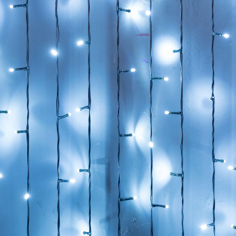 Milano Decor Solar Powered Outdoor Fairy Lights - White - 200 Lights - John Cootes