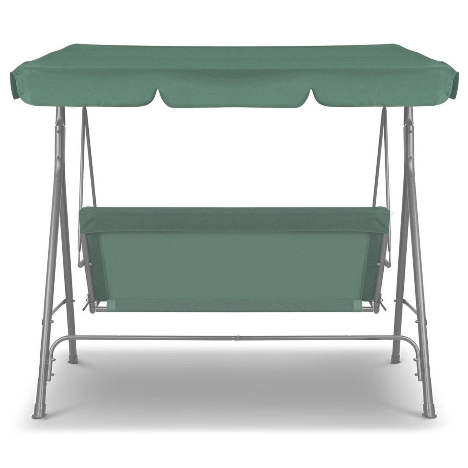 Milano Outdoor Swing Bench Seat Chair Canopy Furniture Seater Garden