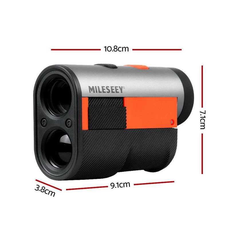 MiLESEEY 600M Magnetic Rangefinder LCD Laser Golf Range Finder Vibration Alert - John Cootes