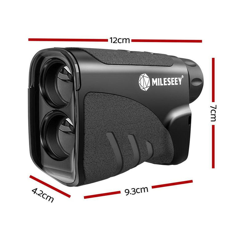 MiLESEEY 600M Rangefinder LCD Golf Range Finder Distance Speed Height Angle - John Cootes