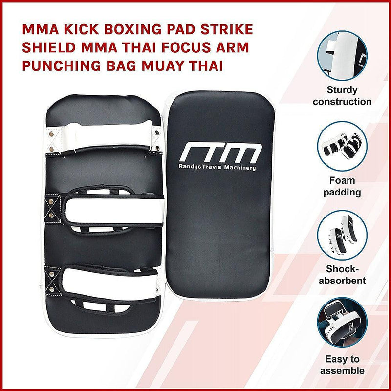 MMA Kick Boxing Pad Strike Shield MMA Thai Focus Arm Punching Bag Muay Thai - John Cootes