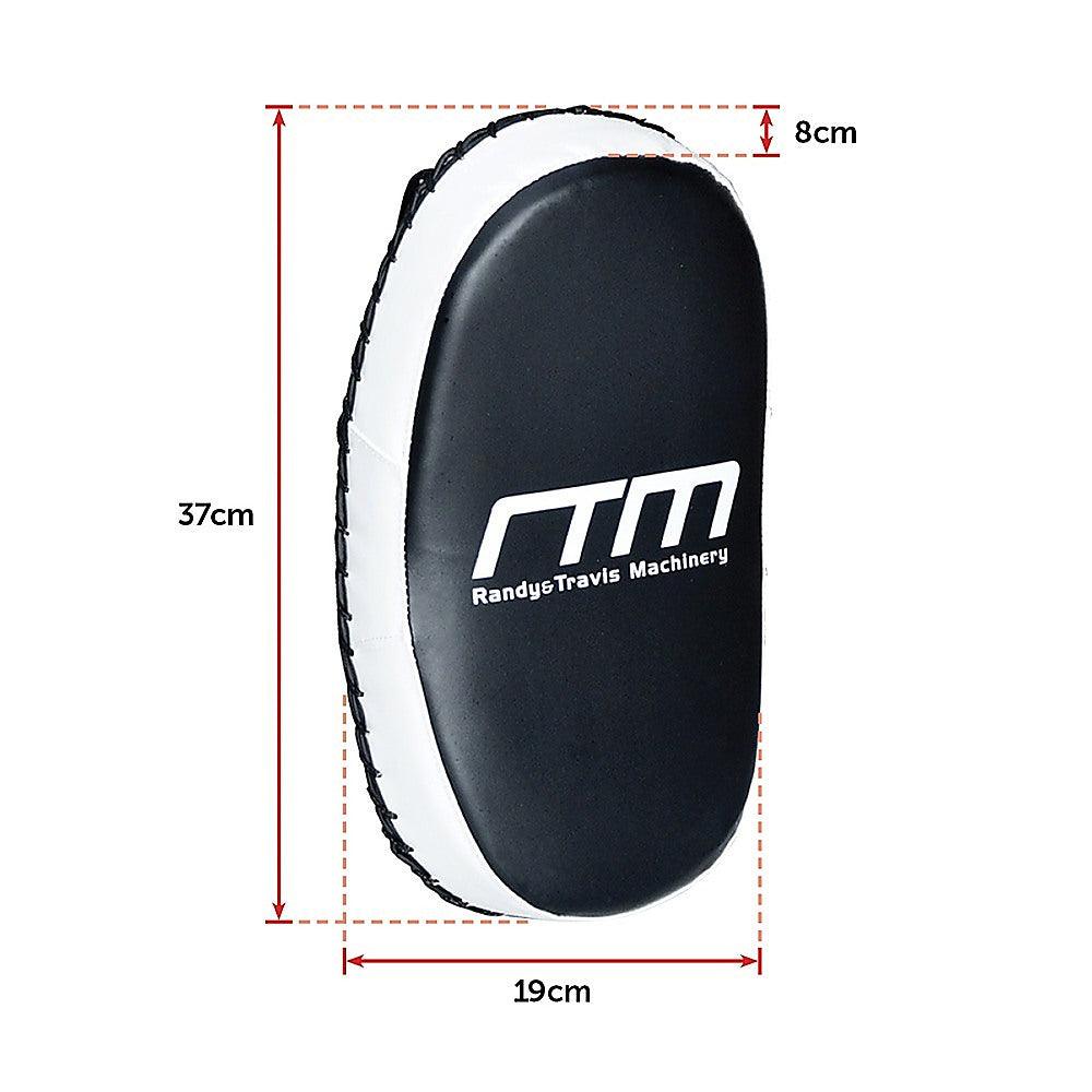 MMA Kick Boxing Pads Curved Strike Shield Punching Bag Focus Arm Muay Thai - John Cootes