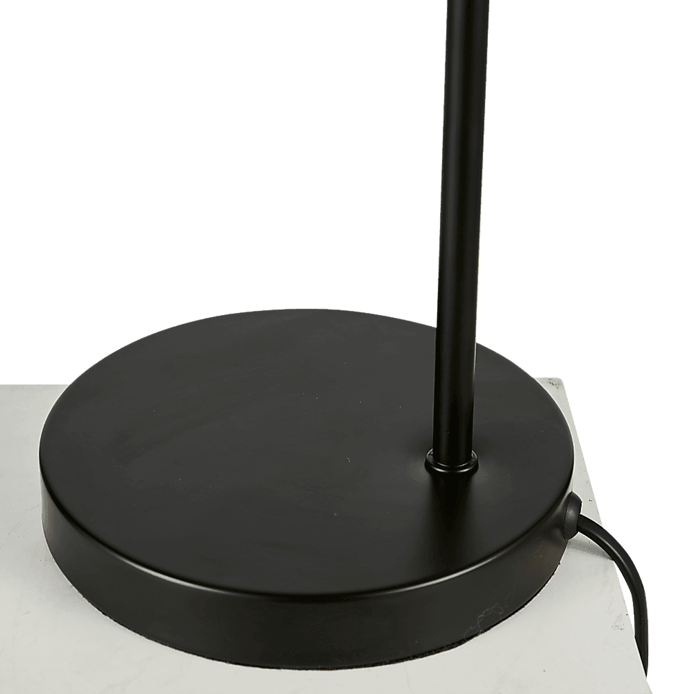 Modern Table lamp Desk Light Bedside Bedroom Black - John Cootes