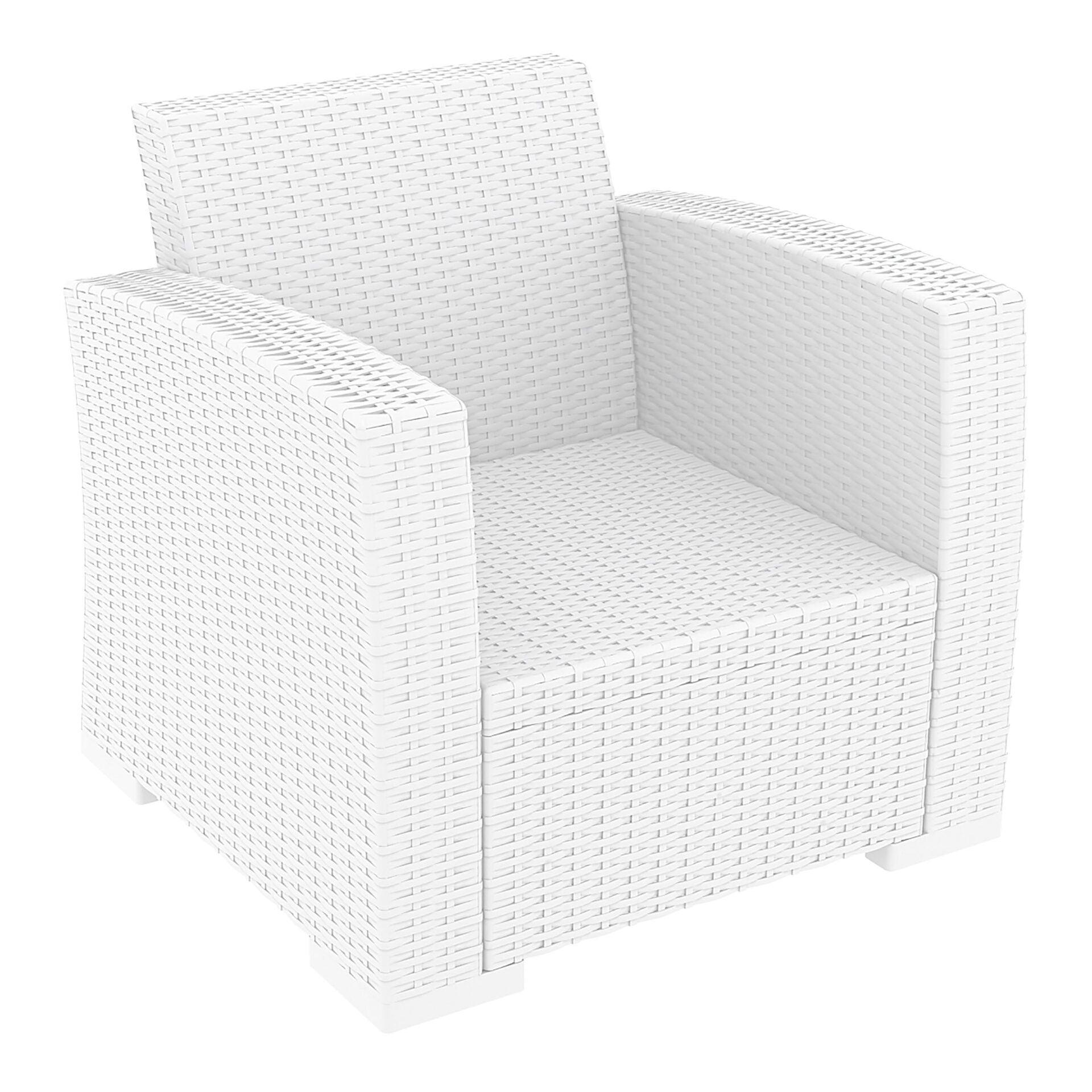 Monaco Lounge Armchair Single - Chocolate - John Cootes