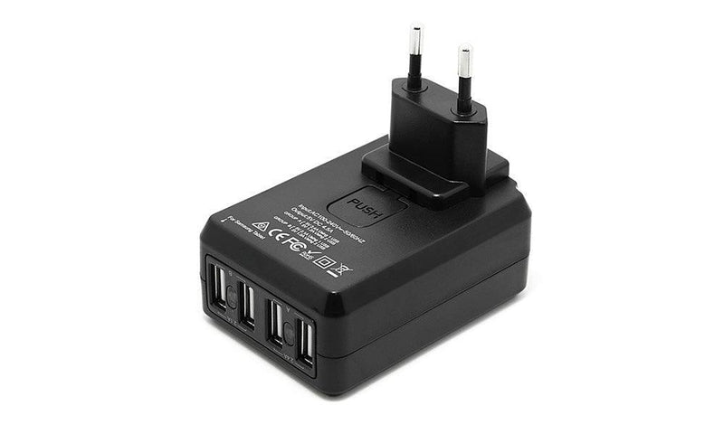 Mozbit 4.5A 4-Port USB Travel Wall Charger - John Cootes