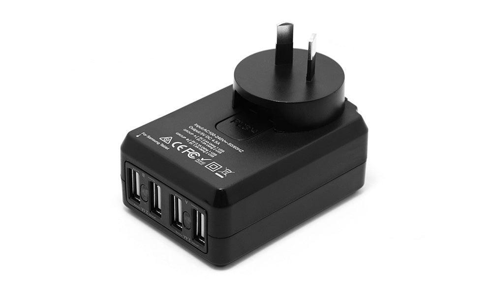 Mozbit 4.5A 4-Port USB Travel Wall Charger - John Cootes