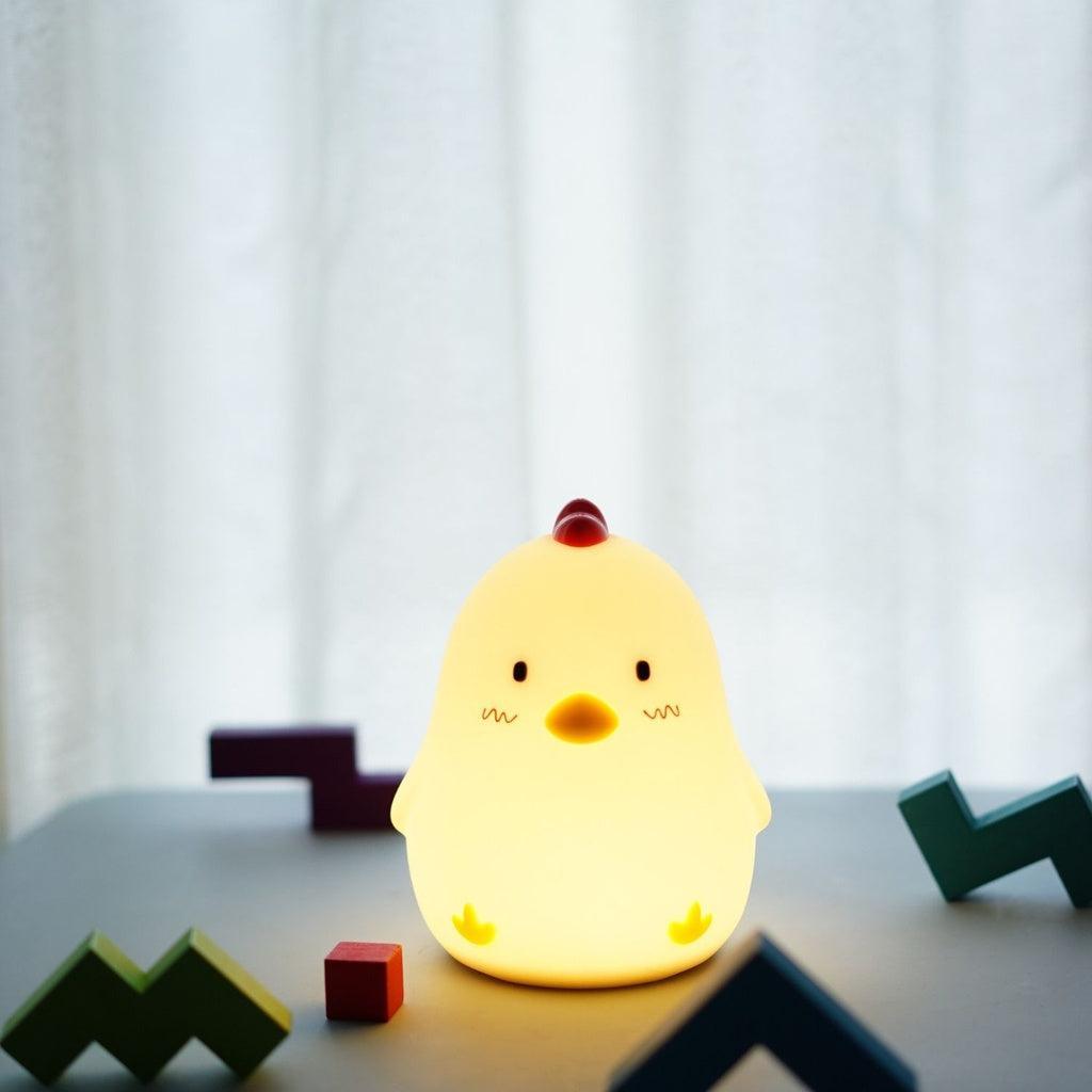 Muid Sleepy Chicken Night Lamp Function Only White HM--103-MUID - John Cootes