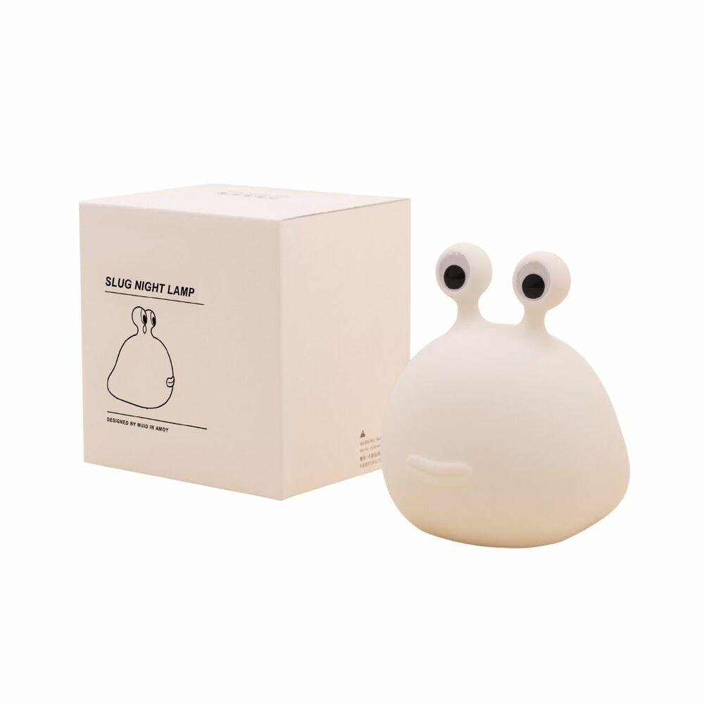 Muid Slug Night Lamp White HM--101-MUID - John Cootes