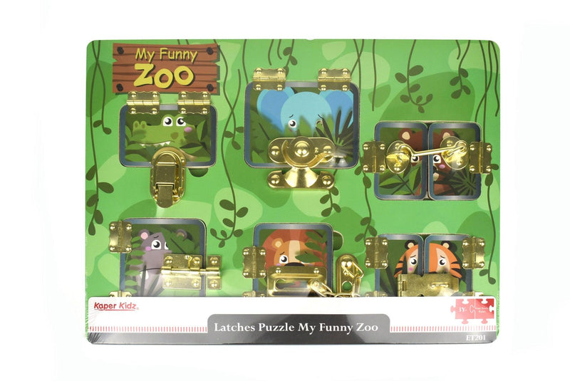 MY FUNNY ZOO LATCHES PUZZLE - John Cootes