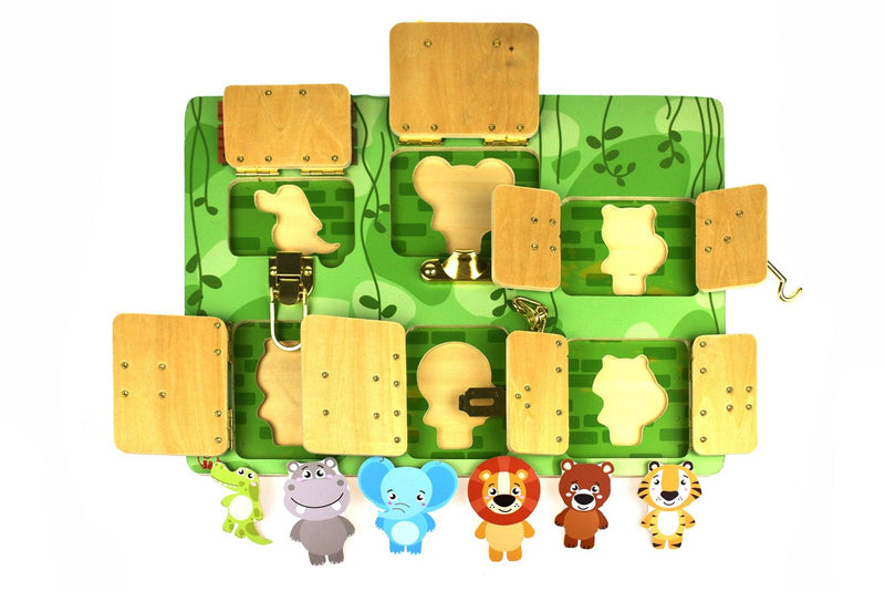 MY FUNNY ZOO LATCHES PUZZLE - John Cootes