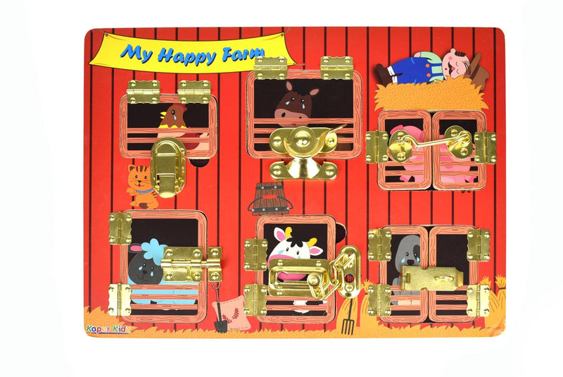 MY HAPPY FARM LATCHES PUZZLE - John Cootes