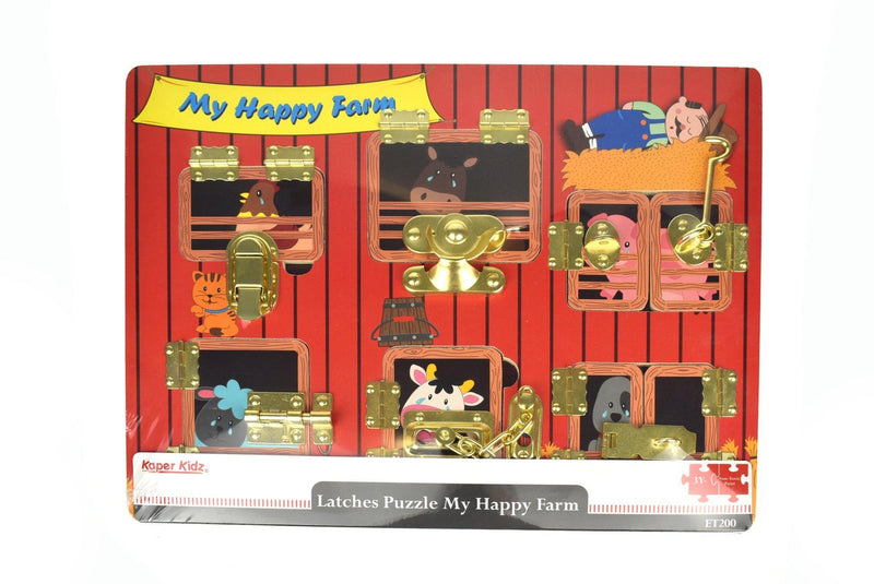 MY HAPPY FARM LATCHES PUZZLE - John Cootes