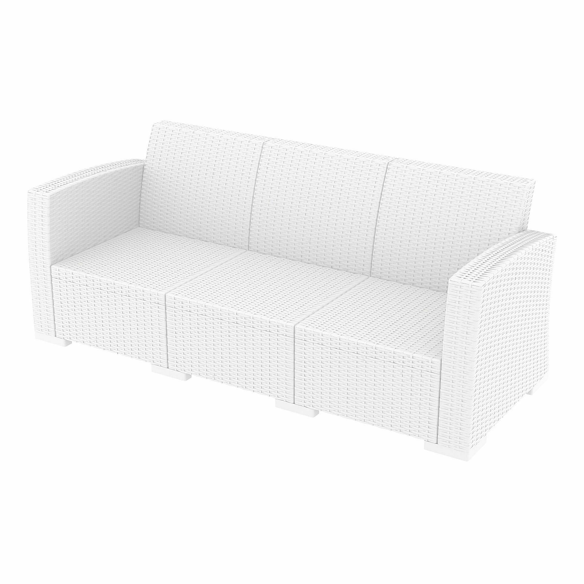 Mykonos Lounge Sofa XL - Silver Grey - John Cootes