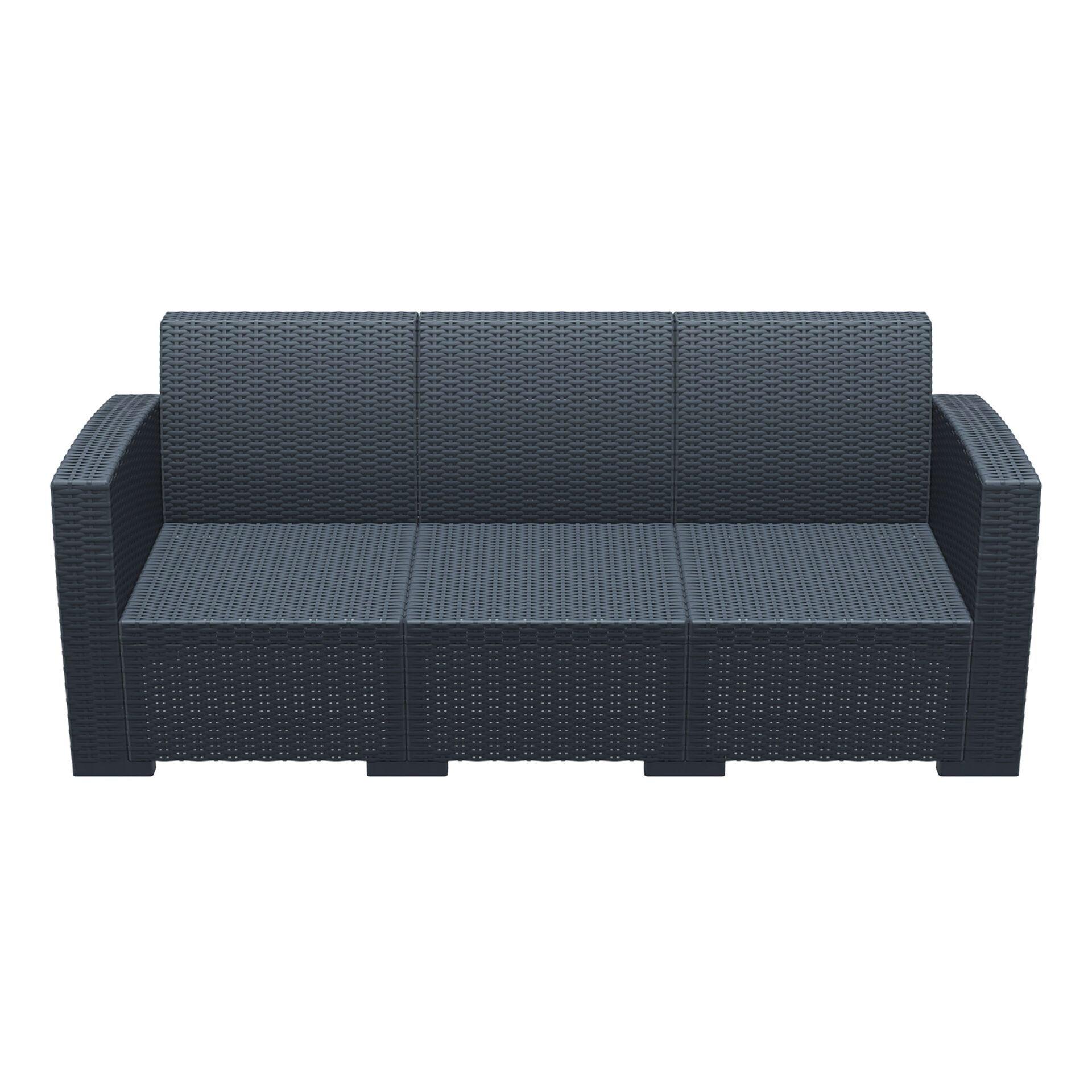 Mykonos Lounge Sofa XL - Silver Grey - John Cootes