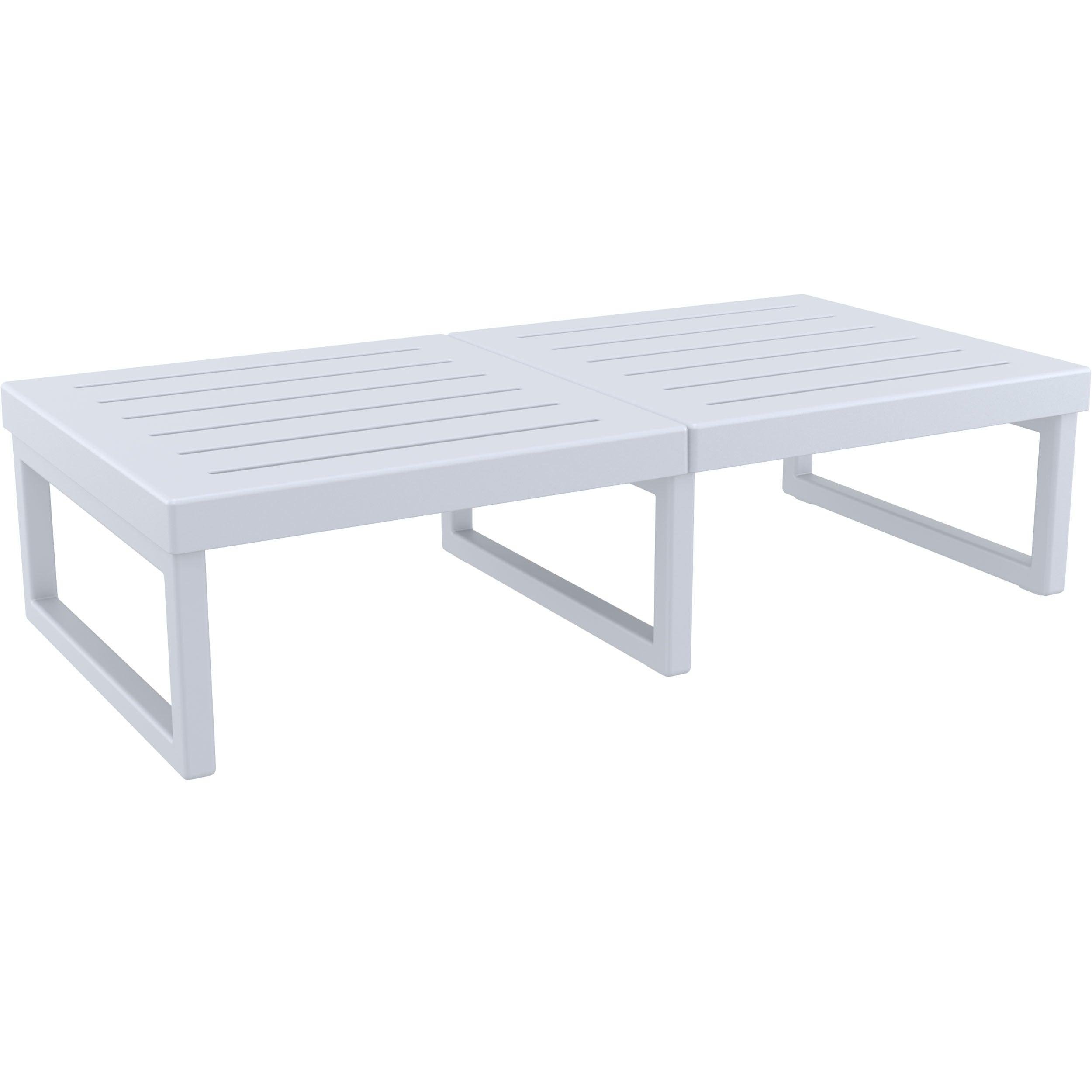 Mykonos Lounge Table XL - Silver Grey - John Cootes