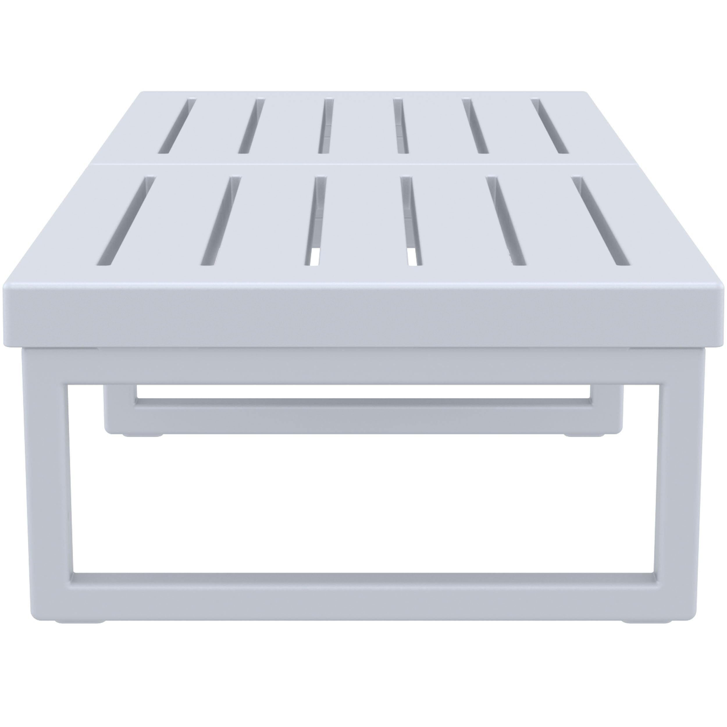 Mykonos Lounge Table XL - Silver Grey - John Cootes