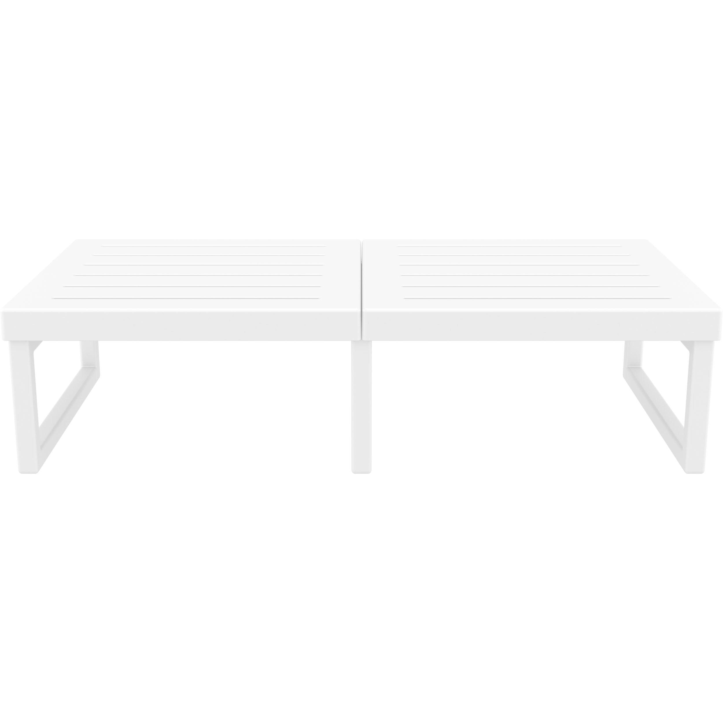 Mykonos Lounge Table XL - Silver Grey - John Cootes