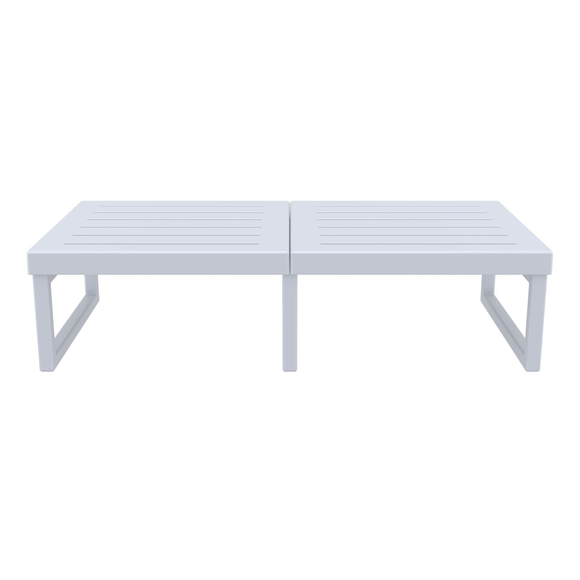 Mykonos Lounge Table XL - White - John Cootes