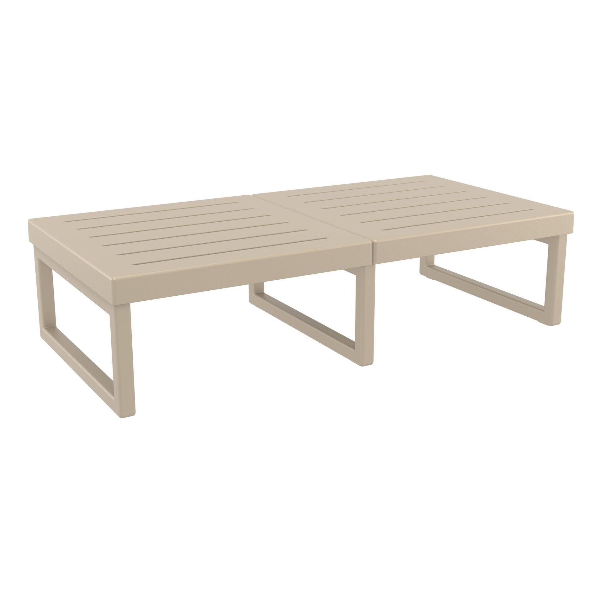 Mykonos Lounge Table XL - White - John Cootes