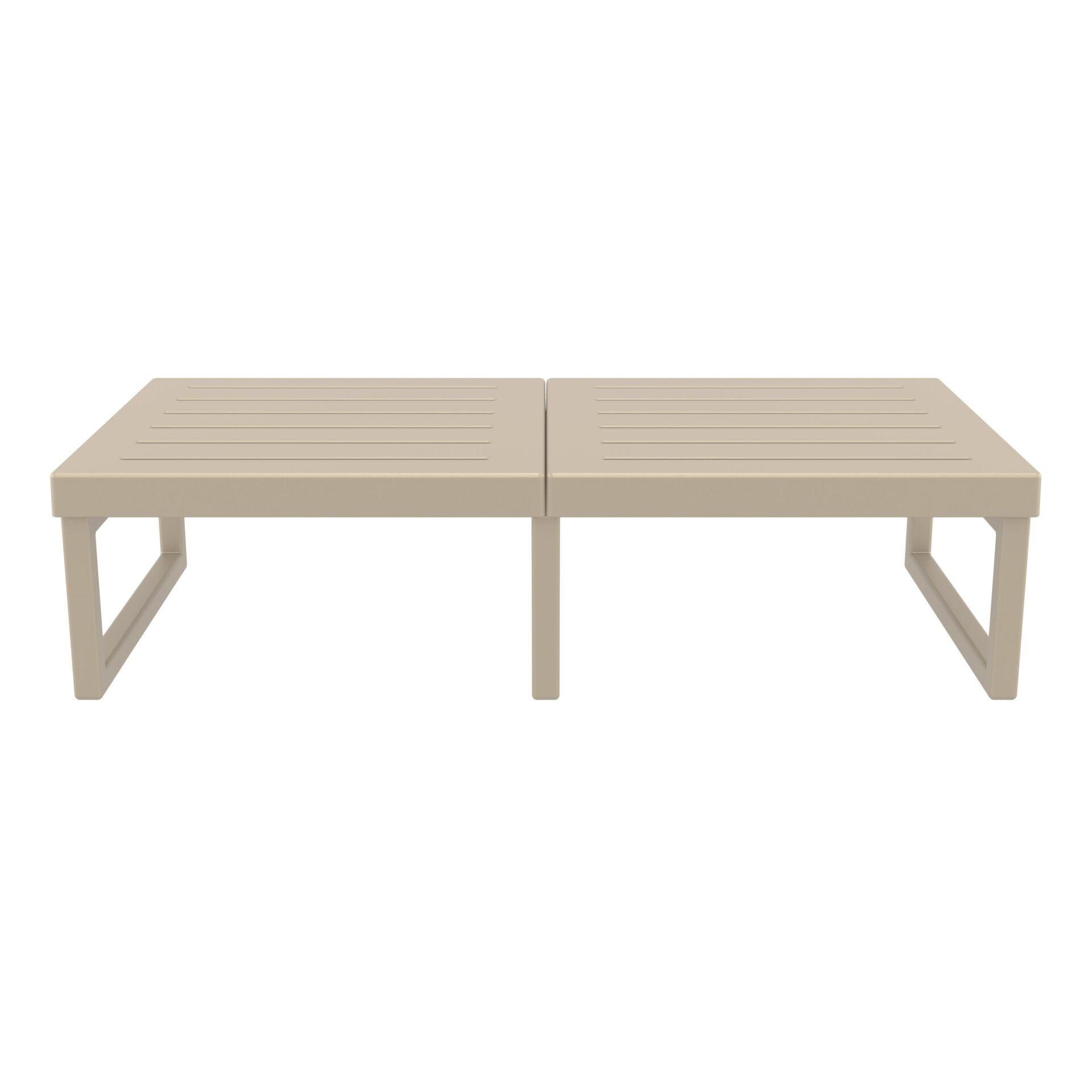 Mykonos Lounge Table XL - White - John Cootes