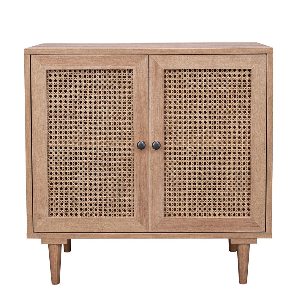 Natura Rattan Buffet Sideboard Storage Cabinet Hallway Table With 2 Doors - John Cootes