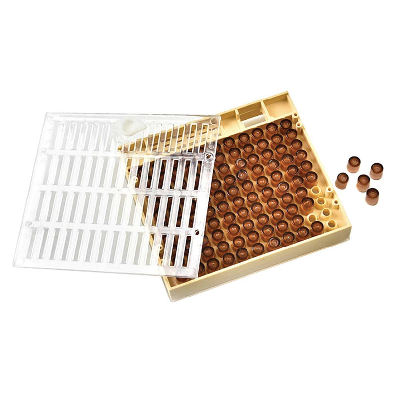 Nicot Queen Bee Rearing System Kit - Basic No Graft Jenter Starter Beekeeping - John Cootes