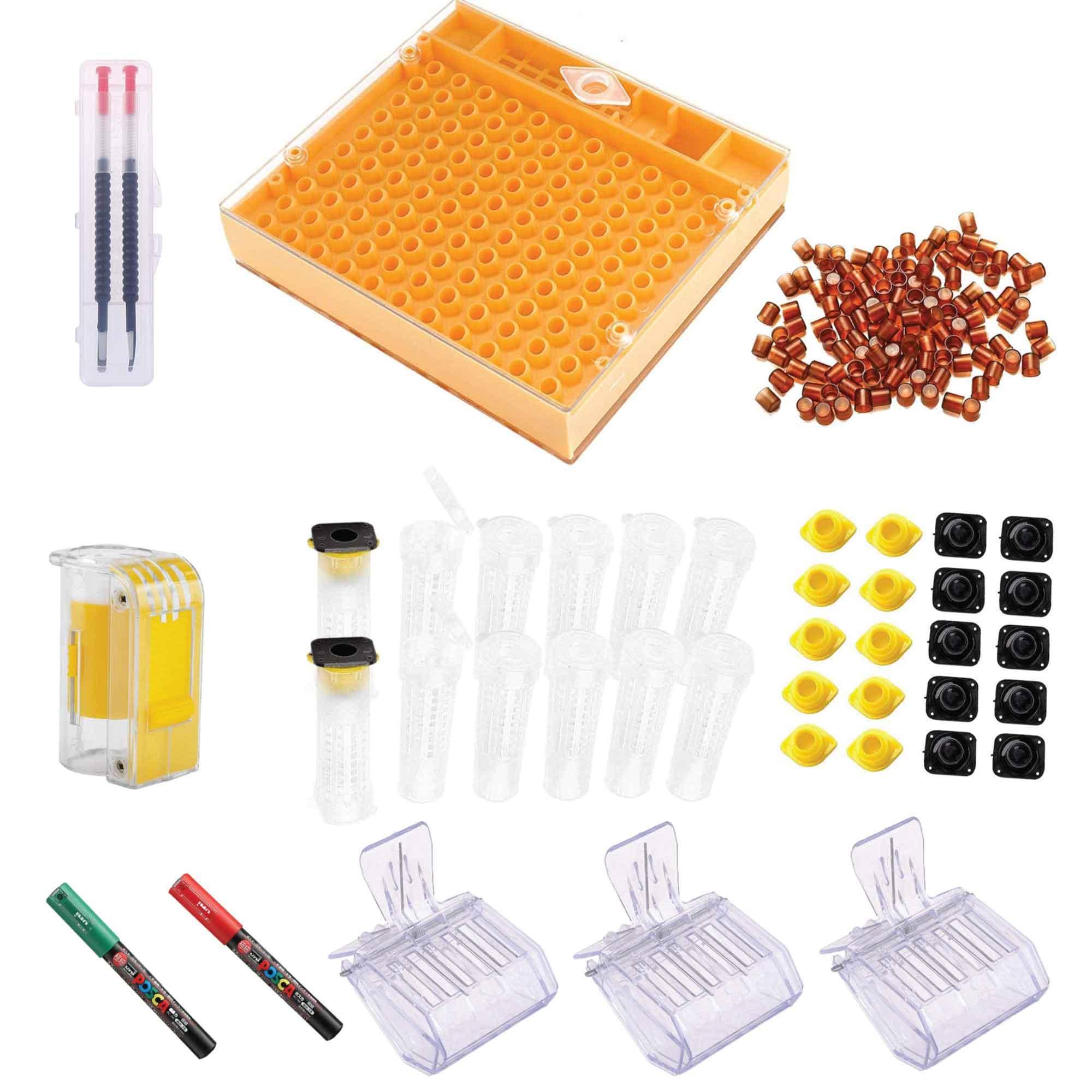 Nicot Queen Bee Rearing System Kit - Deluxe Complete Marking Jenter Starter - John Cootes
