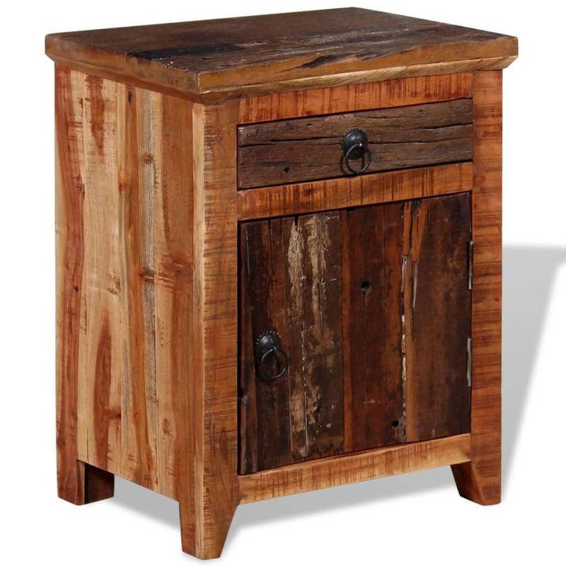 Nightstand Solid Acacia Reclaimed Wood - John Cootes