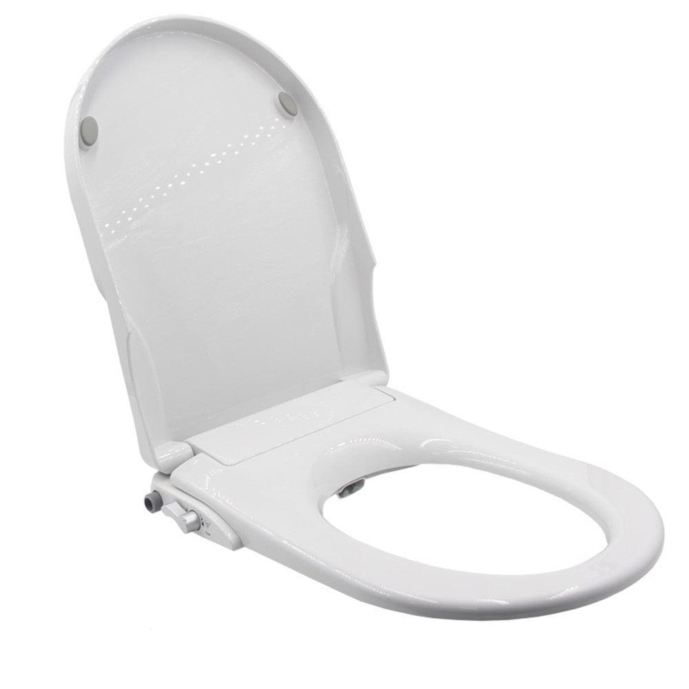 Non Electric Bidet Toilet Seat D Cover Bathroom Dual Nozzle Spray Water Wash - John Cootes