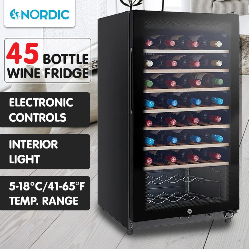 Nordic 45 Bottle Wine Fridge WC45 - John Cootes