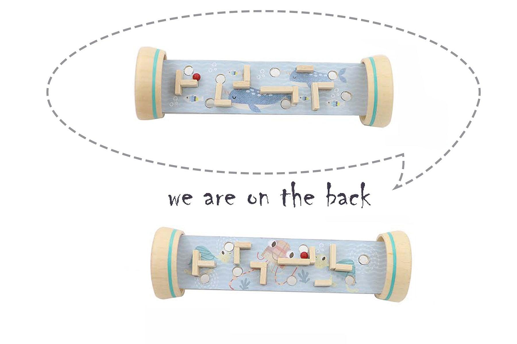 OCEAN LABYRINTH IN TUBE DOUBLE SIDED D3 - John Cootes