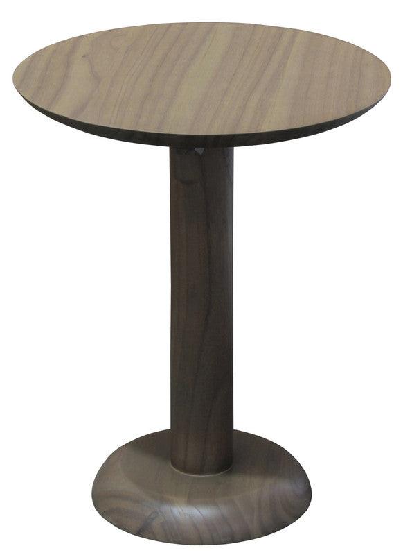 Oslo Round Lamp Table (Latte) - John Cootes