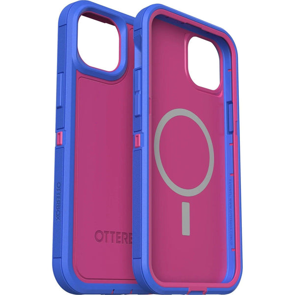 OTTERBOX Apple iPhone 14 Plus Defender Series XT Case with MagSafe - Blooming Lotus (Pink) (77-89112), 5x Military Standard Drop Protection - John Cootes