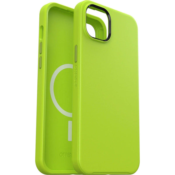 OTTERBOX Apple iPhone 14 Plus Symmetry Series+ Antimicrobial Case for MagSafe - Lime All Yours (Green) (77-89011) - John Cootes