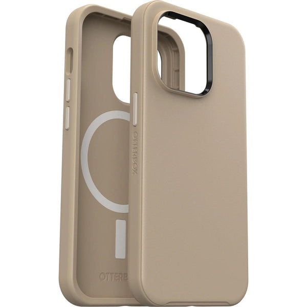 OTTERBOX Apple iPhone 14 Pro Symmetry Series+ Antimicrobial Case for MagSafe - Don't Even Chai (Brown) (77-90749) - John Cootes