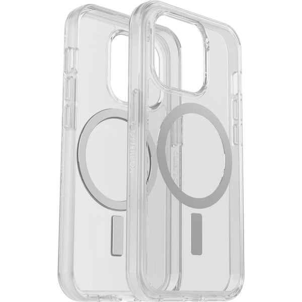 OTTERBOX Apple iPhone 14 Pro Symmetry Series+ Clear Antimicrobial Case for MagSafe - Clear (77-89225), 3X Military Standard Drop Protection - John Cootes