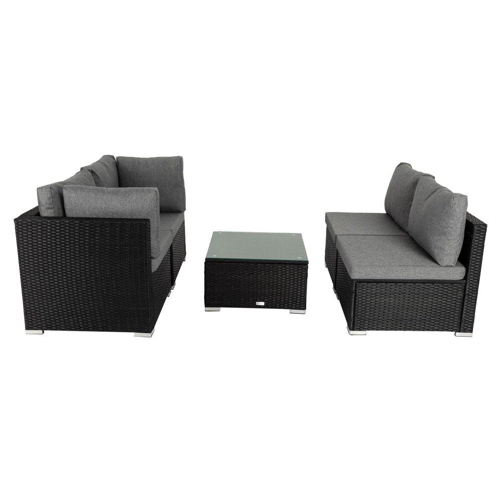 Outdoor Modular Lounge Sofa Bondi &#8211; Black - John Cootes