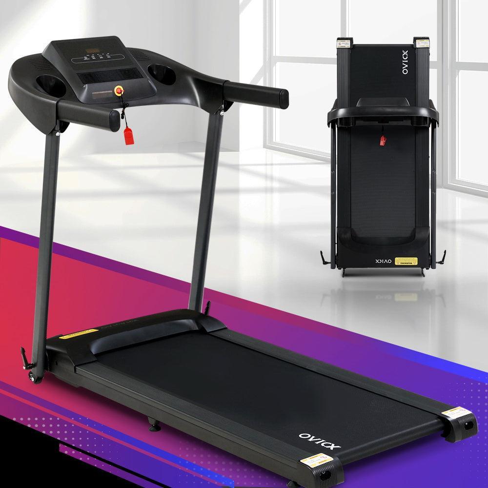 OVICX Electric Treadmill Home Gym Exercise Machine Fitness Equipment Compact - John Cootes