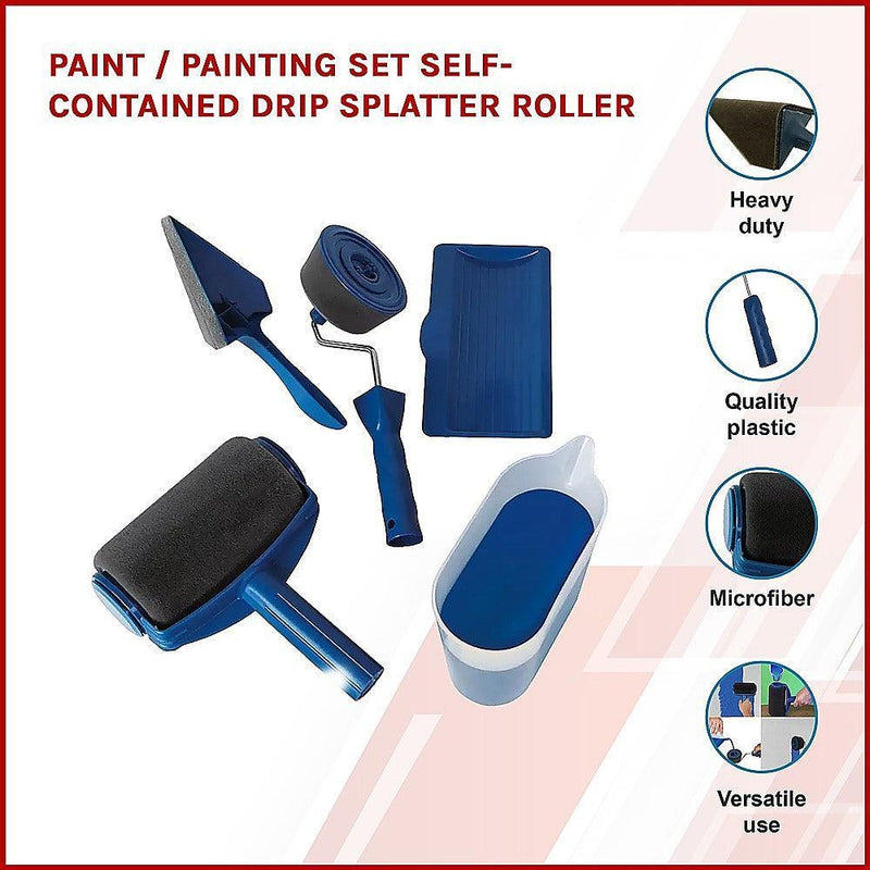 Paint / Painting Set Self-Contained Drip Splatter Roller - John Cootes