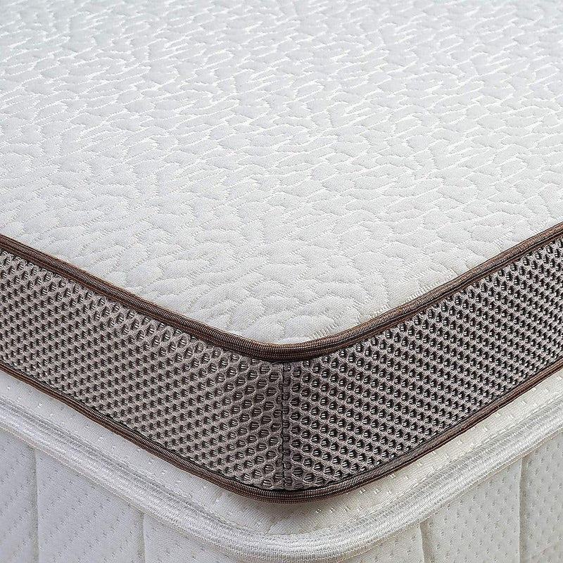 Palermo Double Memory Foam Mattress Topper Cooling Gel Infused CertiPUR Approved - John Cootes